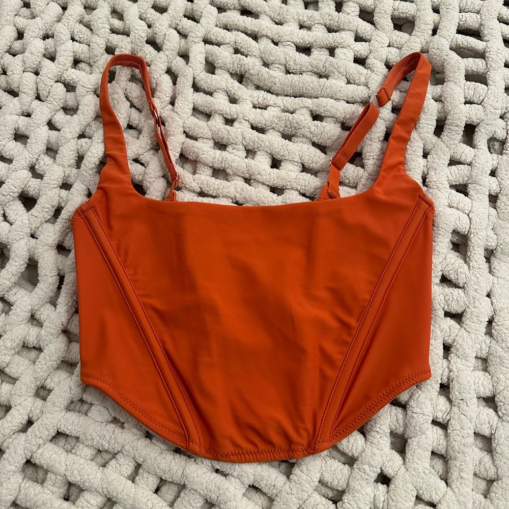 Orange Bustier